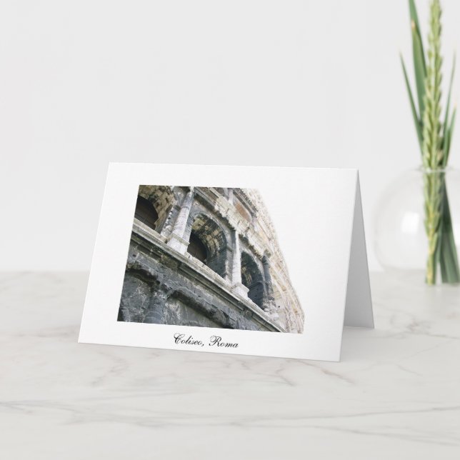 Carte Coliseo - Roma (Devant)