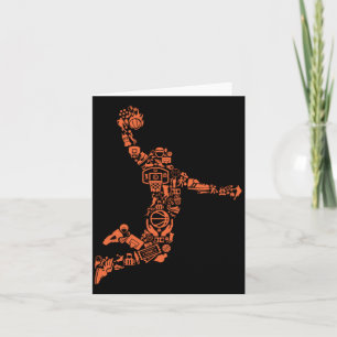 Carte Collage de basket-ball