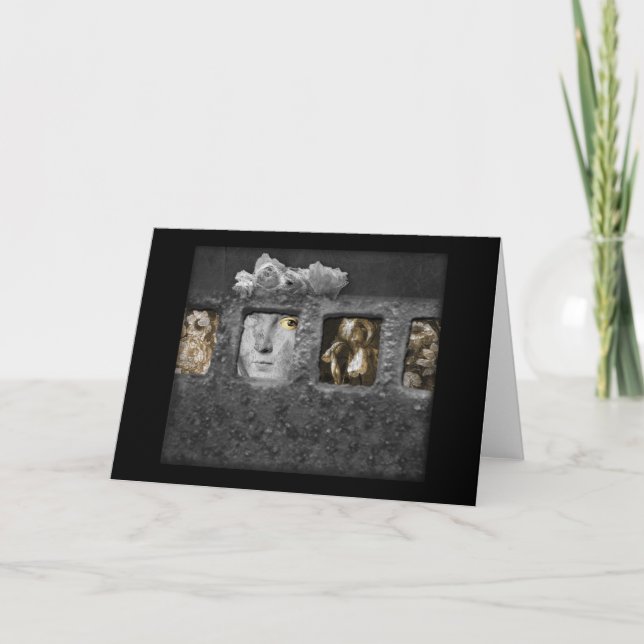 Carte Collage de Digitals de boîte d'ombre par des (Devant)