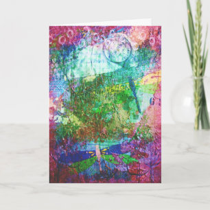 Carte Collage de libellules, bien s'en sortir bientôt