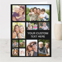 Collage de photos personnalisé grand format