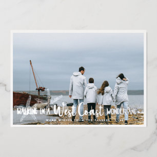 Carte Collage photo de vacances au bord de la mer 