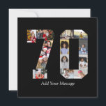 Carte Collage photo numéro 70<br><div class="desc">Ce produit personnalisable est un arrangement de photos qui forment la forme d'un nombre. Il est souvent utilisé pour les célébrations de grandes étapes comme les anniversaires, les anniversaires de mariage ou les réalisations, permettant aux utilisateurs de mettre en valeur des images mémorables dans un seul et même visuel accrocheur....</div>