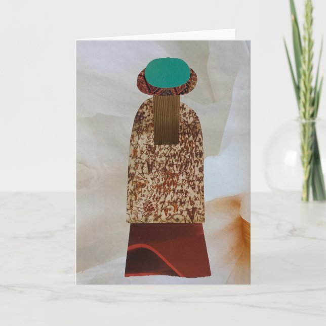 Carte Collage unique Earth Mama Taylor Blank (Devant)