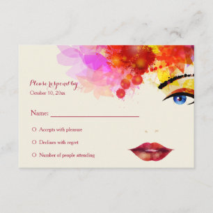 Carte collectante des fonds de certain Cancer RSVP