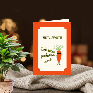 Carte Collection Cool Carrot Squad Anniversaire