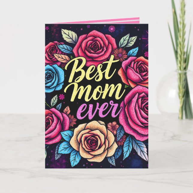 Carte Collection de luxe florale populaire de cadeau (Devant)