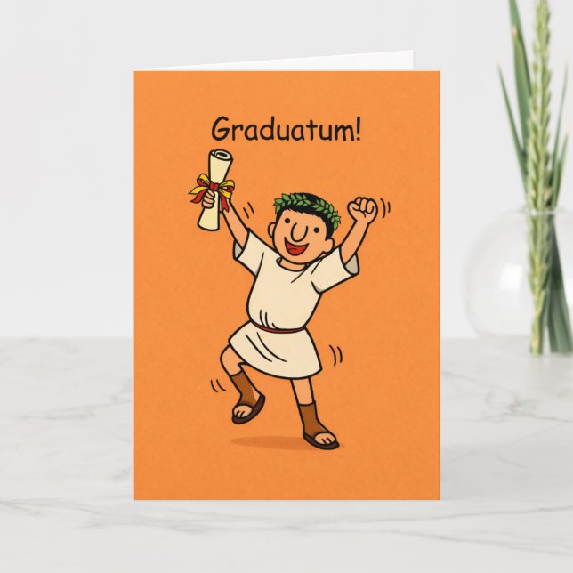 Carte Collection de remise de diplôme romaine : « Gradua (Devant)
