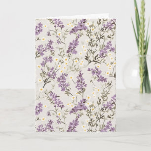 Carte Collection Lilac d'été pour Anniversaire