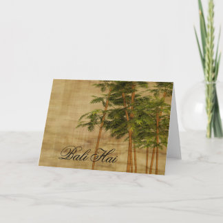 Carte Collection Maison Bali Hai