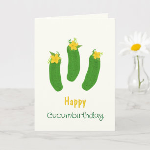 Carte Collection Pickle & Fresh Anniversaire