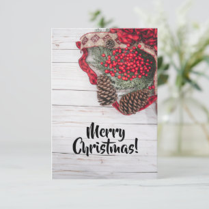 Carte Collection Pin et Houx