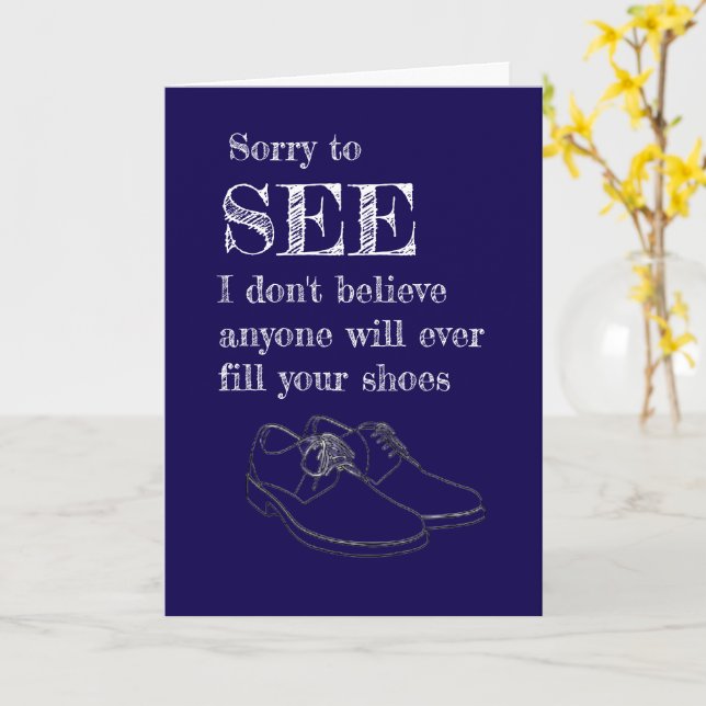 Carte collègue marrant (Fleur jaune)