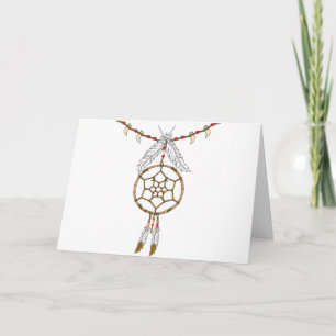 Carte Collier de Dream Catcher
