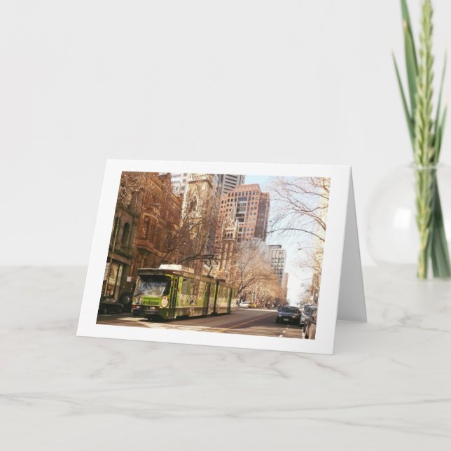 Carte Collins Street Melbourne (Devant)