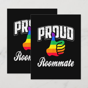 Carte Colocataire Gay Pride