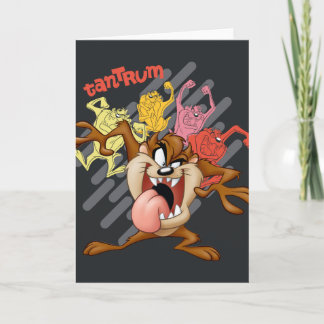Carte Coloful "Tantrum" TAZ™