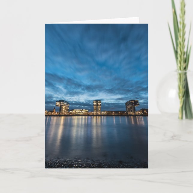 Carte Cologne Allemagne (Devant)