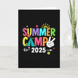 Carte Colonie de vacances 2025 Camping Feu de camp Vacan
