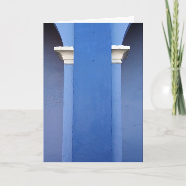 Carte Colonne bleue (Devant)