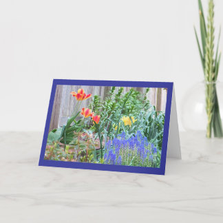 Carte color Spring Garden