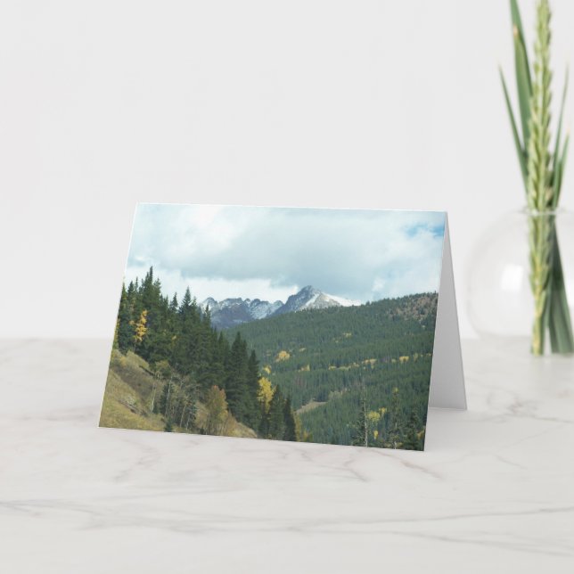 Carte Colorado in the Fall (Devant)