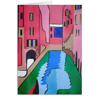 Carte colorée de Venise