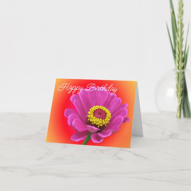 carte colorée Joyeux Anniversaire par Jo Images (Devant)