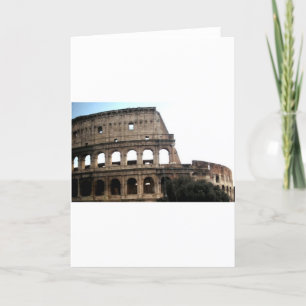 Carte Colosseum Italien Photo Voyage