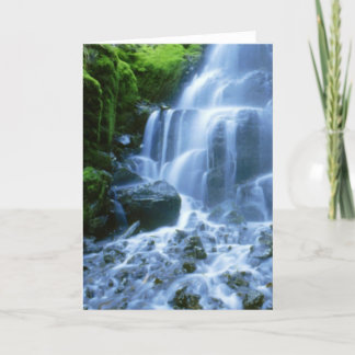 Carte Columbia River Waterfall Fine Photo