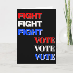 Carte Combat Vote Pour Élection Présidentielle Trump