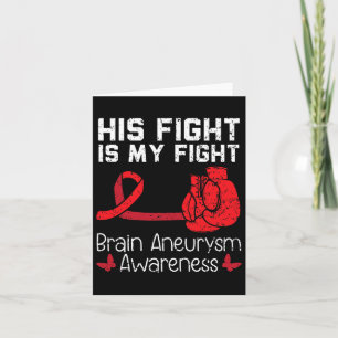 Carte Combattre Est Mon Combat État Médicale Aneurysm Aw