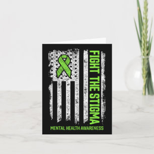 Carte Combattre La Stigmatisation Américaine Drapeau San