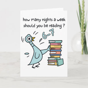 Carte Combien de nuits par semaine devriez-vous lire ? 6