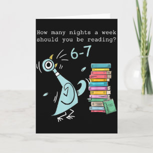 Carte Combien de nuits par semaine devriez-vous lire 6–7