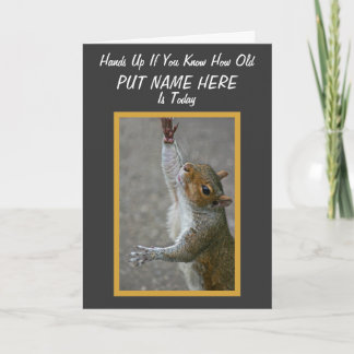 Carte Combien vieux ? ~ 'au-dessus du Hill