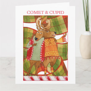 Carte COMET CUPID Big Christmas Card