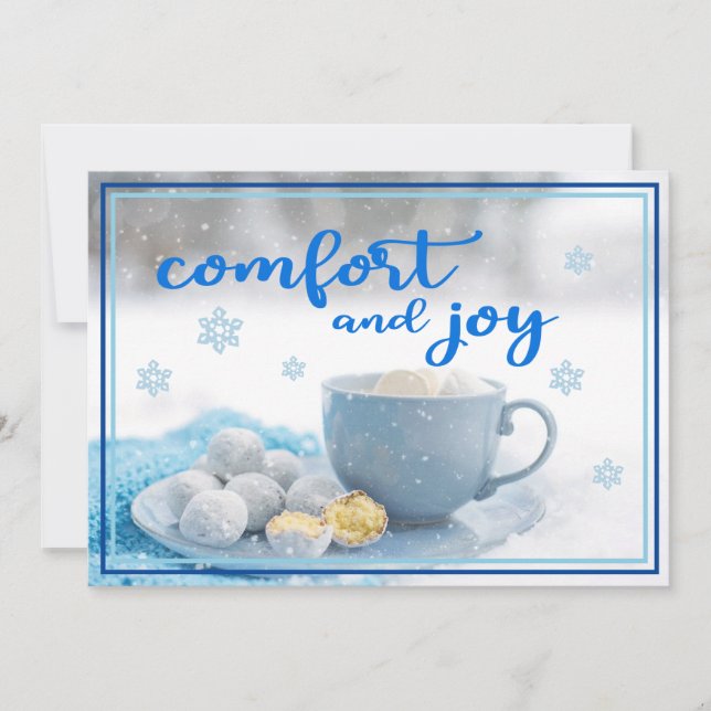 Carte Comfort And Joy (Devant)