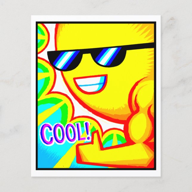 Carte comique #1404 Impression d'art (Devant)