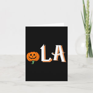 Carte Comma La Funny Kamala Harris 2024 Halloween Pumpki