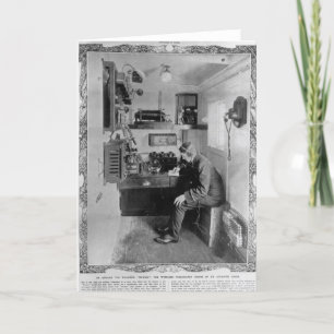 Carte Comme à bord détruit de "Titanic "