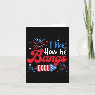 Carte Comme comment elle explose Fireworks Funny Couple 