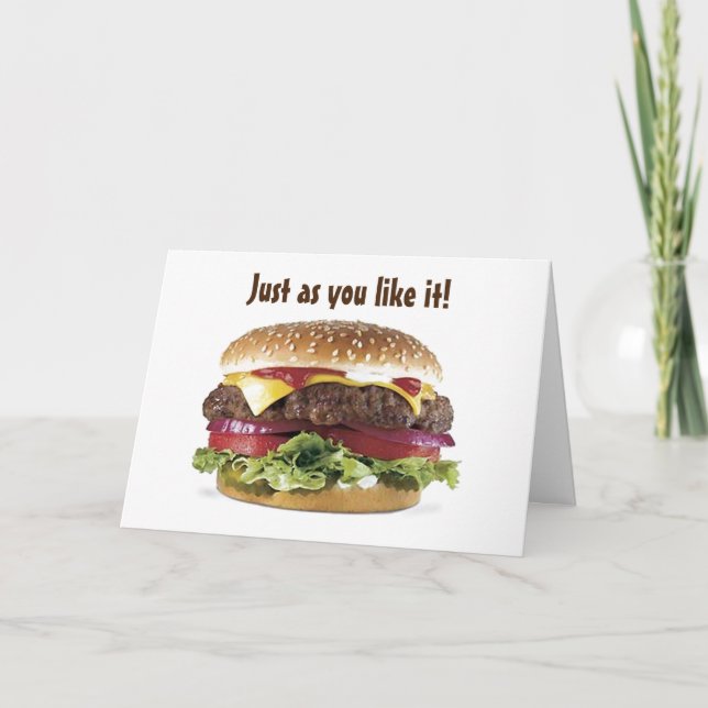 CARTE COMME "TU L'AIMES" POUR TON ANNIVERSAIRE (Devant)