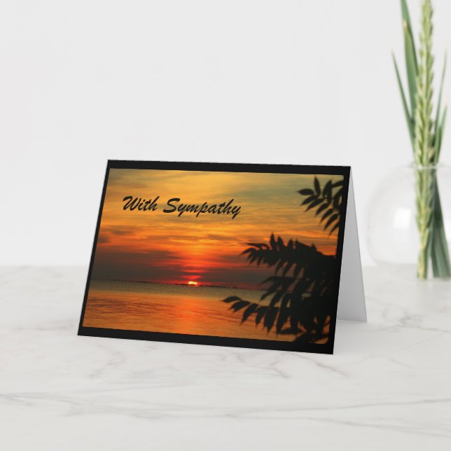 Carte Comme Votre Amoureux Est Accueilli Dans Le Ciel (Devant)