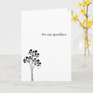 Carte Commémoration - Condoléances 04