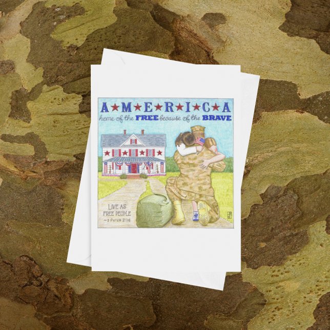 Carte commémorative America (Créateur téléchargé)