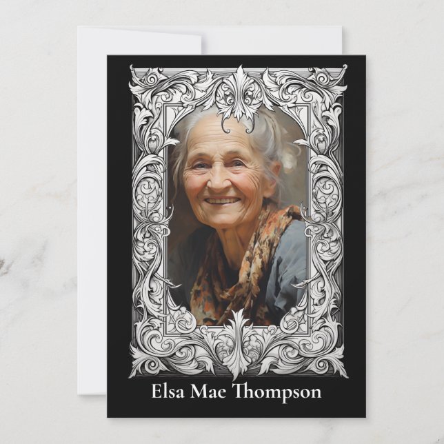 Carte commémorative - Christian (Devant)