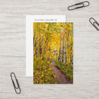 Carte commémorative de prière