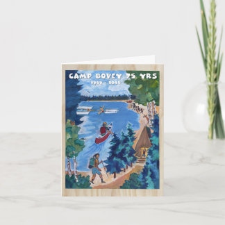 Carte commémorative du 75e anniversaire