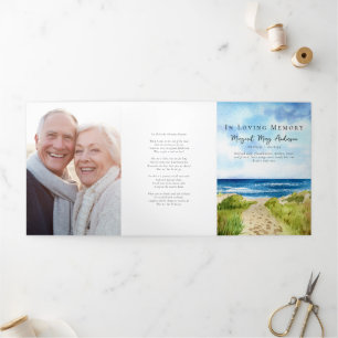 Carte commémorative In Loving Memory Photo Memorie